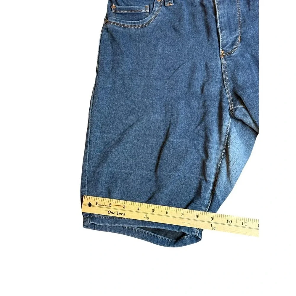 d.jeans Women's Denim Shorts Size 10 Blue Jean Shorts Stretch Mid‎ Rise